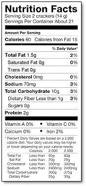 食品标签