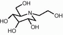 Miglitol化学结构gydF4y2Ba